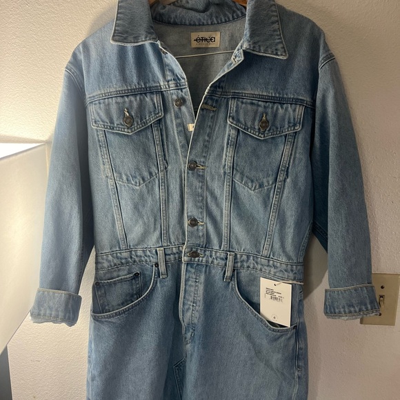 Erica Blue denim dress 👗 - Picture 3 of 3